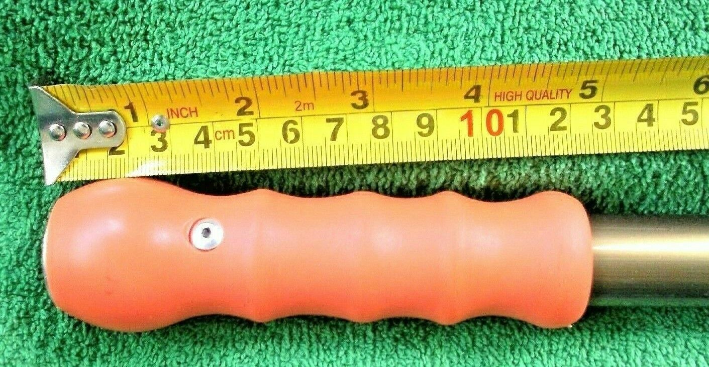 Telescoping Adjustable Scraper Orange Soft Grip Handle Includes 4 Inch Blade New - Fresh Stock Dated February 2026