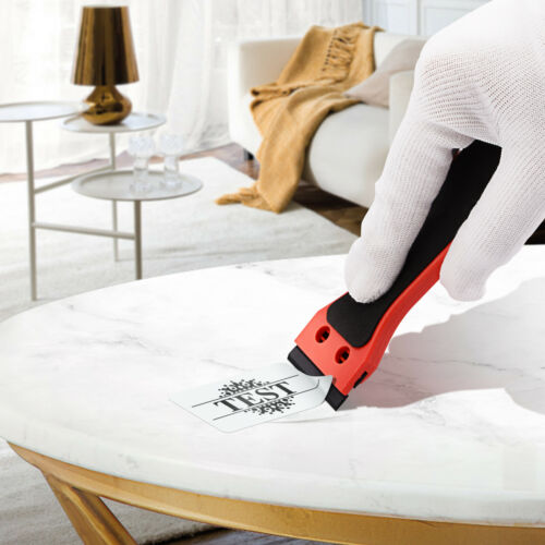 Plastic Razor Blade Scraper Tool Edge Blades for Glass Sticky Paint Remove Clean - Fresh Stock Dated February 2026