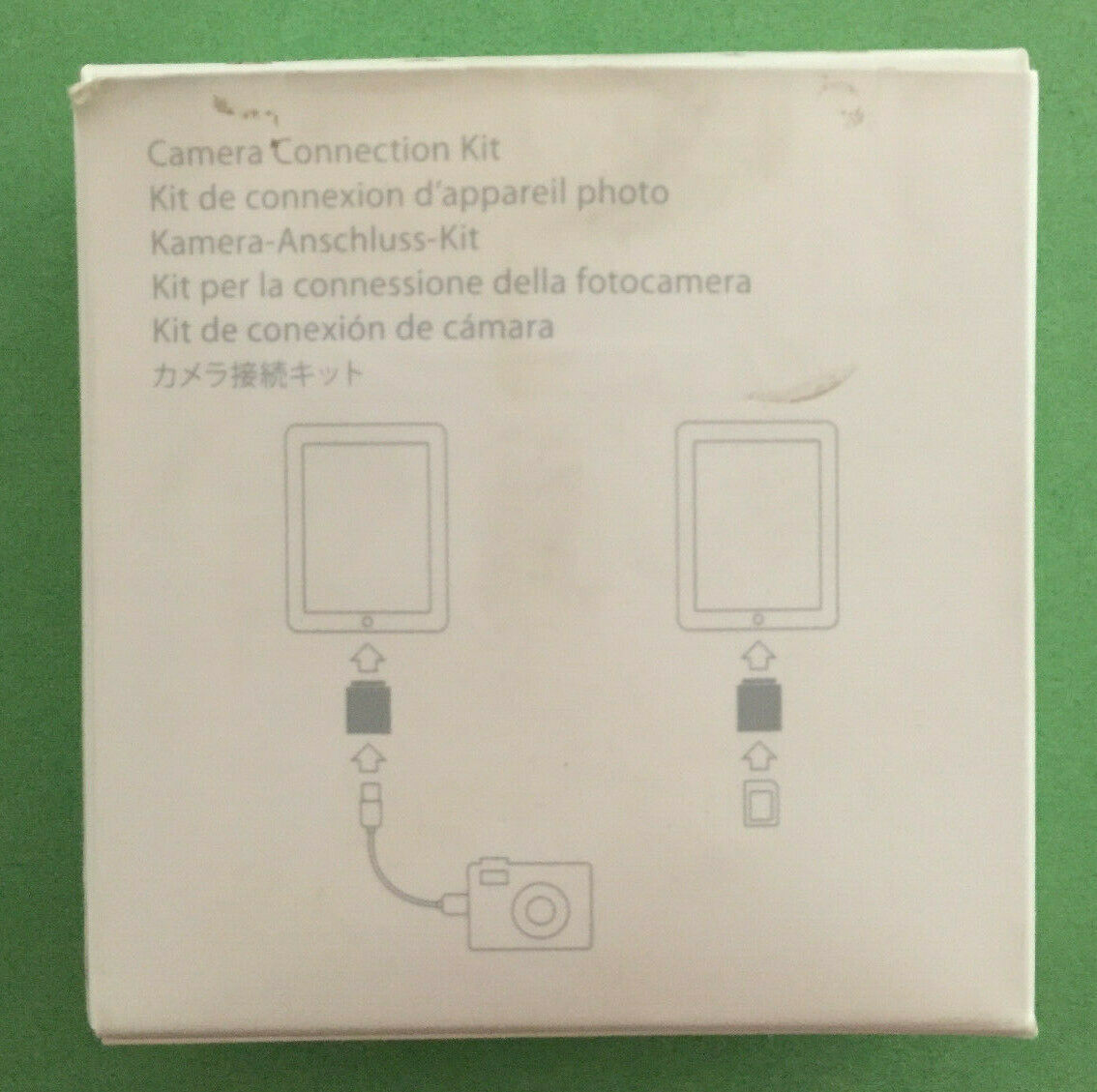 Original Apple iPad Camera Connection Kit (30-Pin),MC531ZM/A ,A1358, A1362 (NIB) - Fresh Stock Dated February 2026
