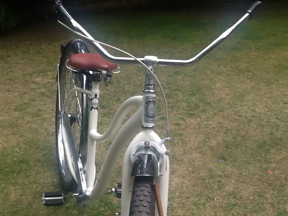 RARE MONSTER CRUISER BICYCLE WITH ALL THE DELUXE EXTRAS, PERF COND. ORIG. OWNER - Fresh Stock Dated February 2026