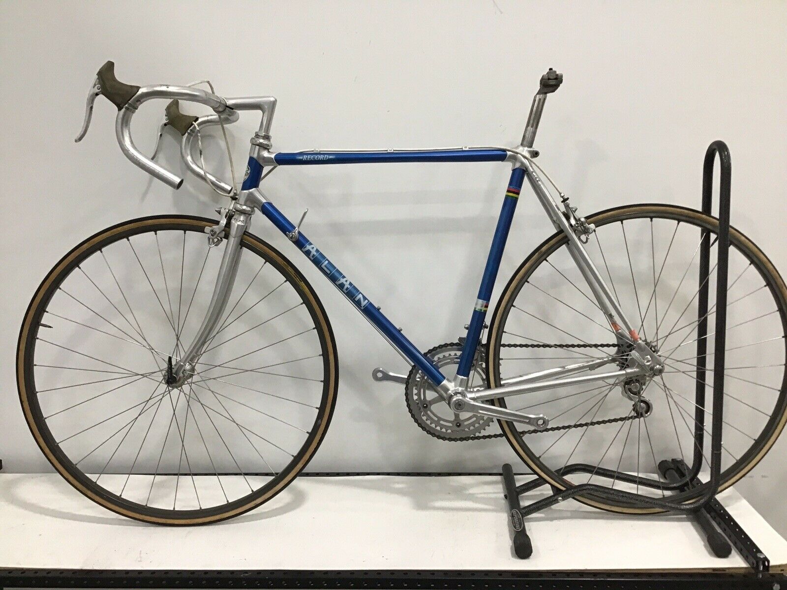 1980s Alan Record Road Bike Medium Steel Shimano/ Campagnolo/Suntour 6 Speed - Fresh Stock Dated February 2026