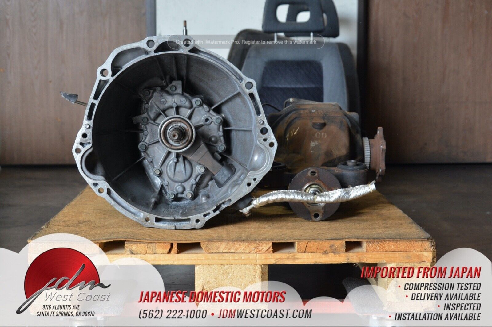 JDM NISSAN 350Z RevUP VQ35DE 6 SPEED CD02 TRANSMISSION NISMO RSZ30 clutch LSD - Fresh Stock Dated February 2026