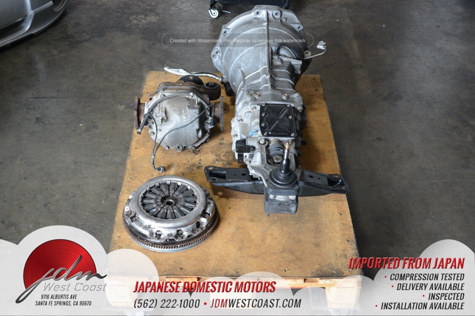 JDM NISSAN 350Z RevUP VQ35DE 6 SPEED CD02 TRANSMISSION NISMO RSZ30 clutch LSD - Fresh Stock Dated February 2026