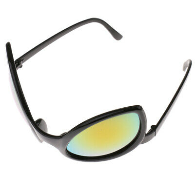 SPACE UFO ALIEN ROBOT INSECT BUG EYE SUNGLASS-FUTURE FASHION-COSTUME-PARTY - Fresh Stock Dated February 2026