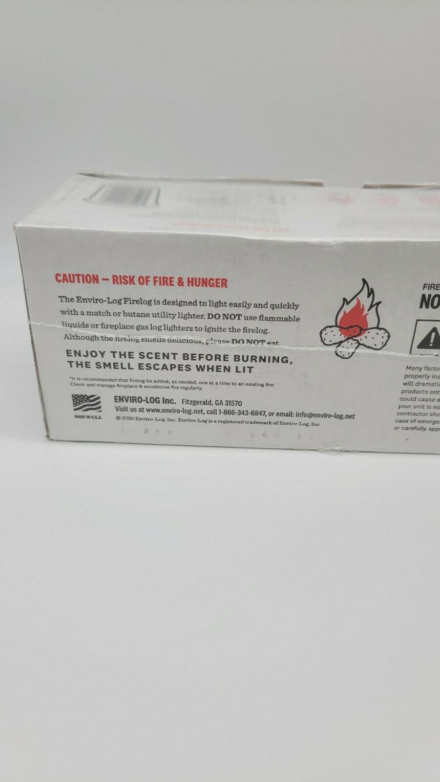 KFC Limited-Edition 11 Herbs & Spices Firelog by Enviro-Log - Brand New - VHTF! - Fresh Stock Dated December 2025