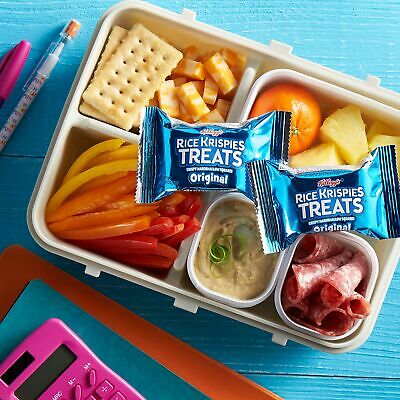 Kellogg's Rice Krispies Treats Mini Squares 0.39 oz 50/Box 12061 - Fresh Stock Dated December 2025