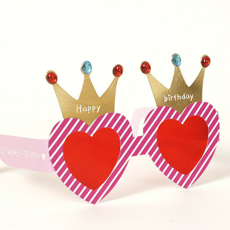 Sunglasses Crown Theme Fashion Glasses Summer Birthday Party Fun Decoration 2021 - Fresh Stock Dated December 2025