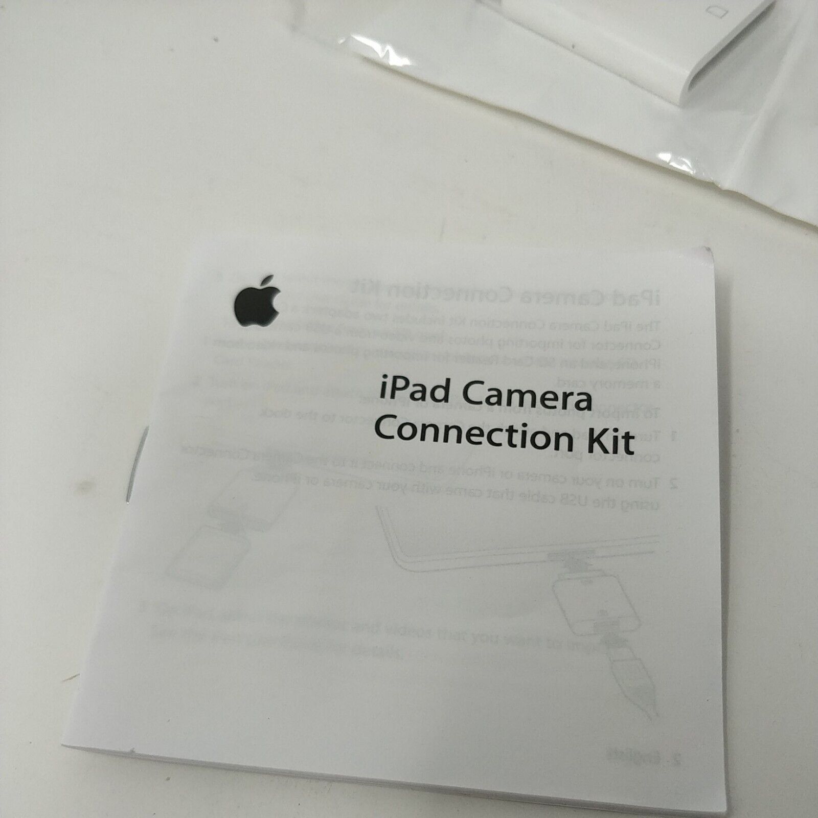 2 Genuine Apple A1362 iPad Camera Adapter - SD Card Reader - Fresh Stock Dated February 2026