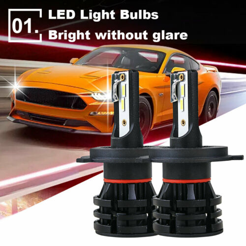 LED Headlight Conversion kit H4 9003 6000K White For 2006-2013 Isuzu NPR-HD F2 - Fresh Stock Dated February 2026