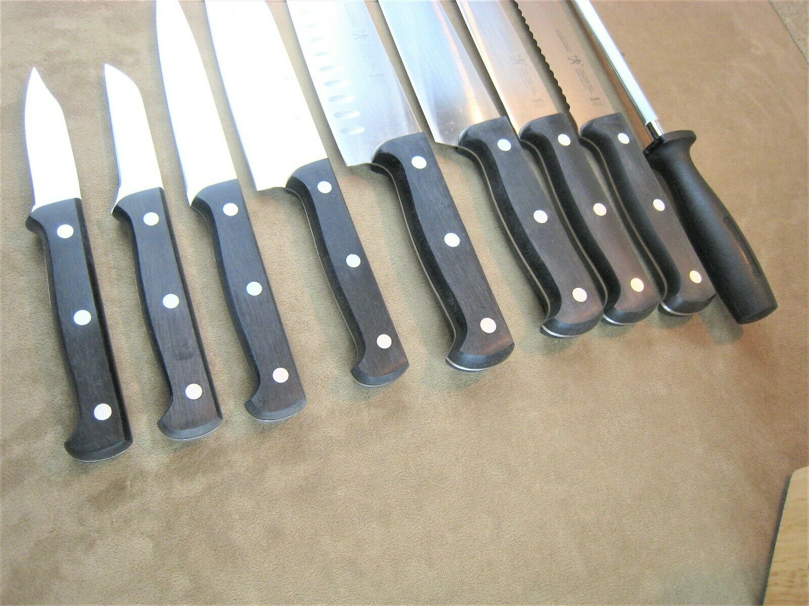 NICE! J.A. Henckels Fine Edge Pro Series Cutlery 10 Piece Knife Block Set - Fresh Stock Dated January 2026