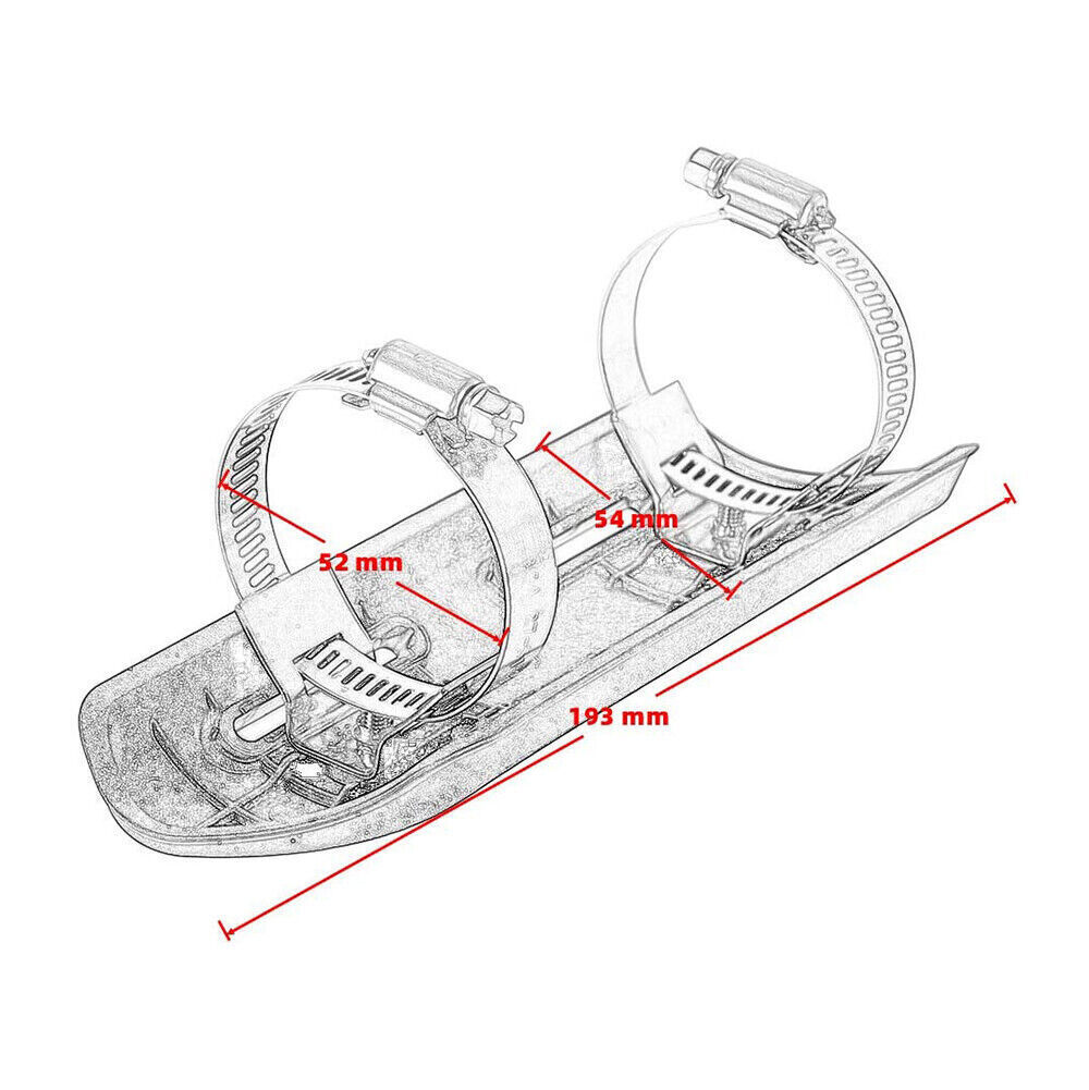 2x Exhaust Pipe Heat Shield Cover Guard 4 Stroke Fits Honda CRF250R 250X 450R - Fresh Stock Dated February 2026
