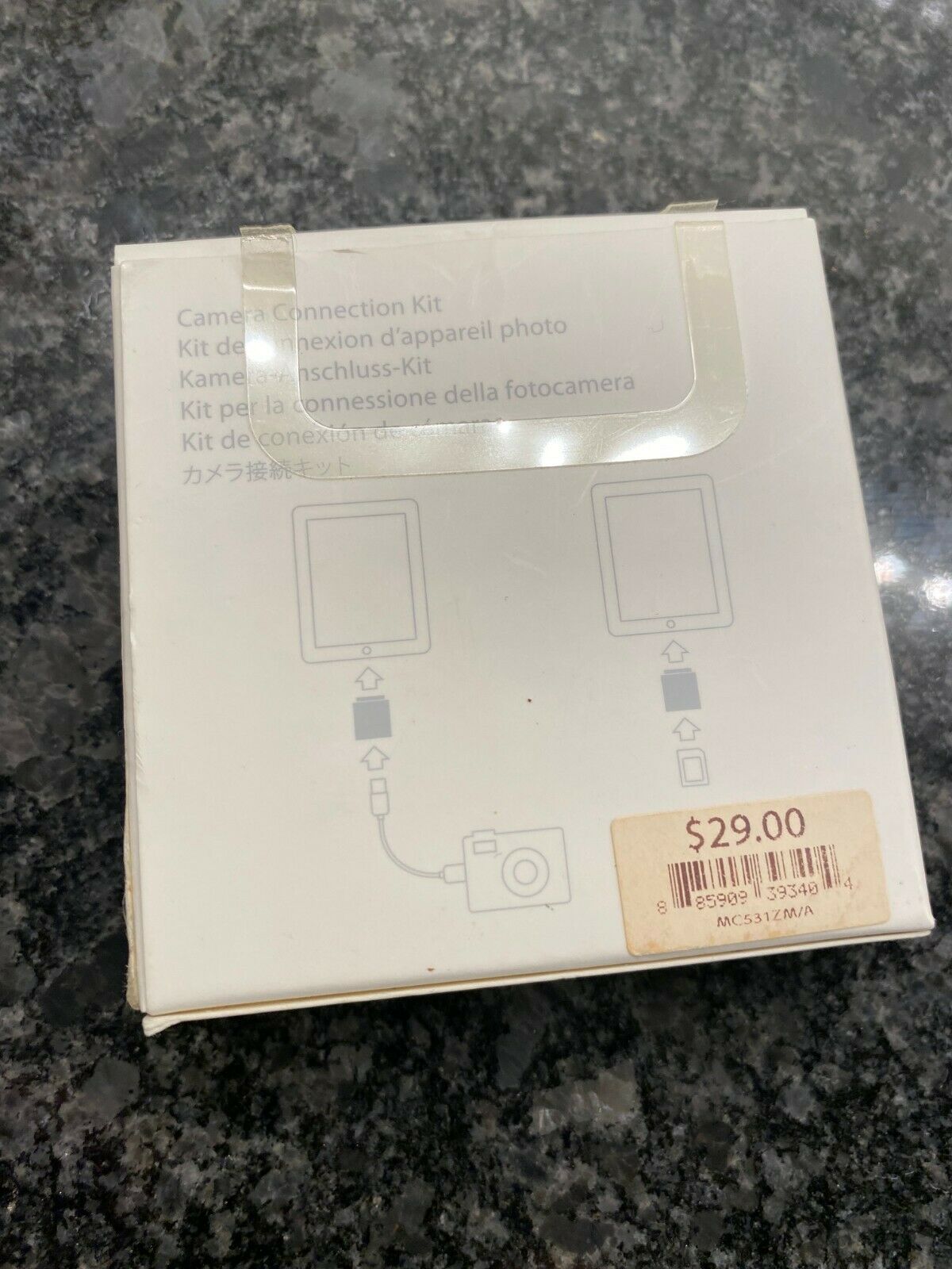 Apple iPad Camera Connection Kit MC531ZM/A (A1362 & A1358) - Fresh Stock Dated February 2026