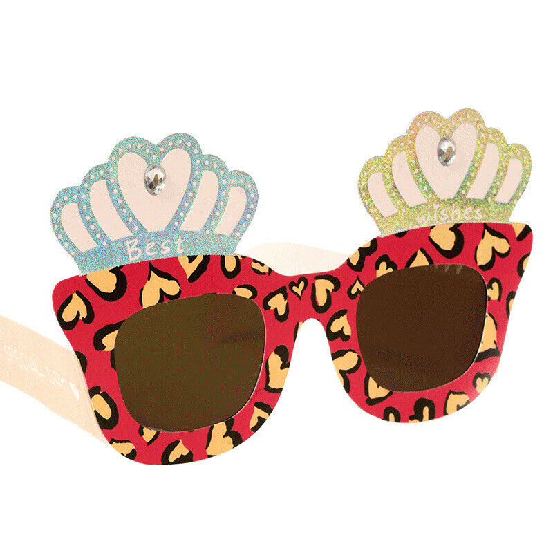 Sunglasses Crown Theme Fashion Glasses Summer Birthday Party Fun Decoration 2021 - Fresh Stock Dated December 2025