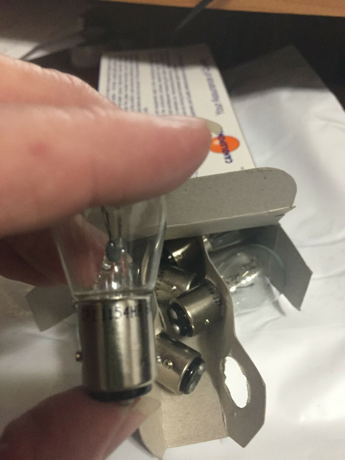 Honda 6V 6 Volt Tail Light Bulb Brake Stop Taillight 1154  NEW - Fresh Stock Dated February 2026