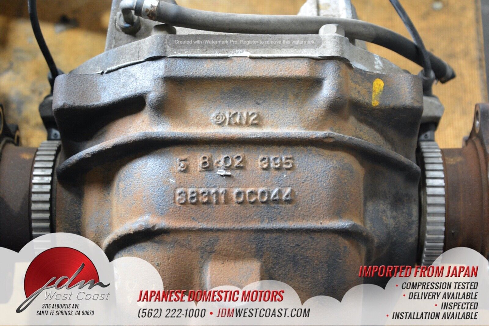 JDM NISSAN 350Z RevUP VQ35DE 6 SPEED CD02 TRANSMISSION NISMO RSZ30 clutch LSD - Fresh Stock Dated February 2026