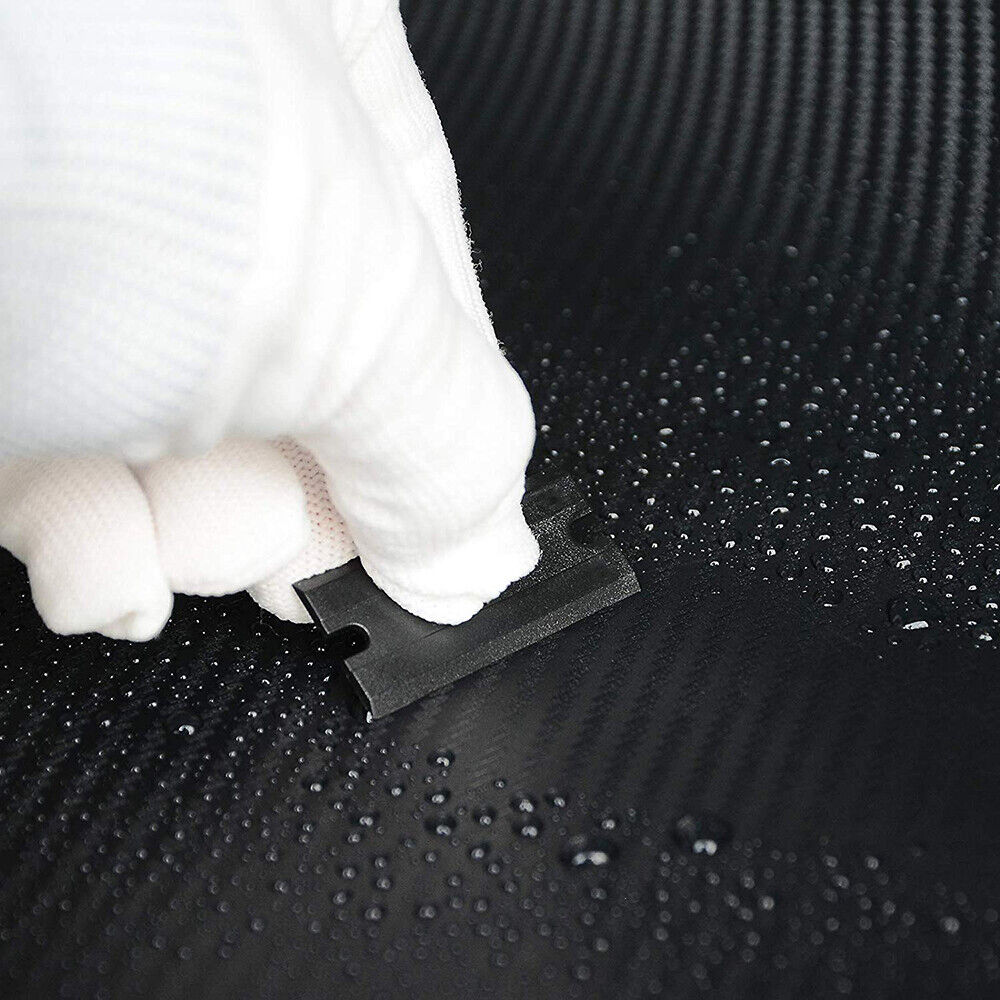 100Pcs Scraper Razor Blade 200 Black Plastic Blade Decal Remove Glue Clean Tools - Fresh Stock Dated February 2026