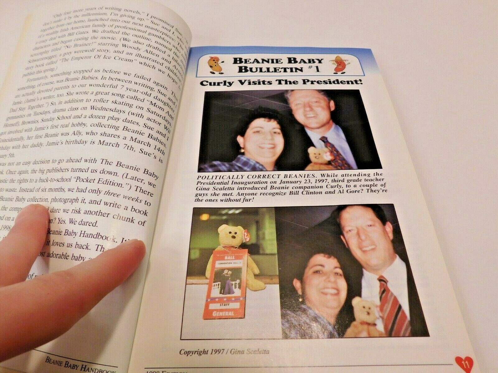 1998 Ty Beanie Baby Handbook by Les & Sue Fox Paperback - Fresh Stock Dated December 2025