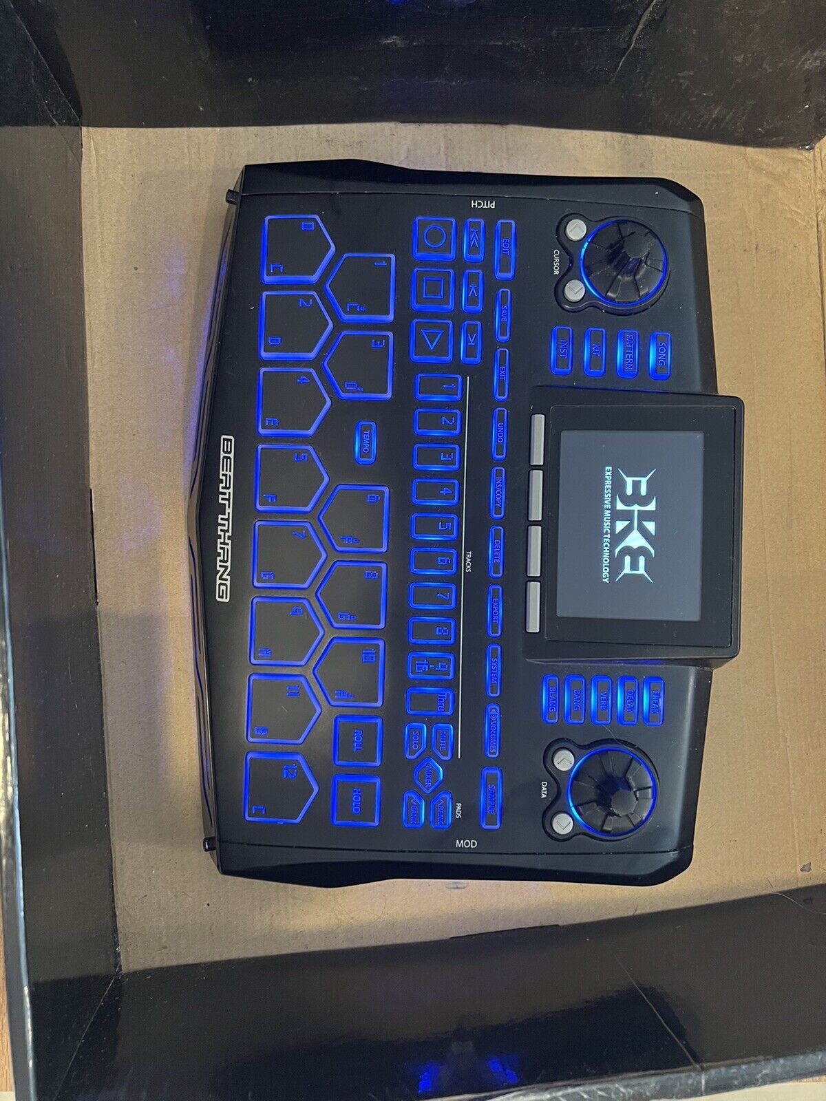 BKE Beat Thang Portable Drum Machine Rap Hip-Hop R&B Rock You Name It￼￼ - Fresh Stock Dated February 2026