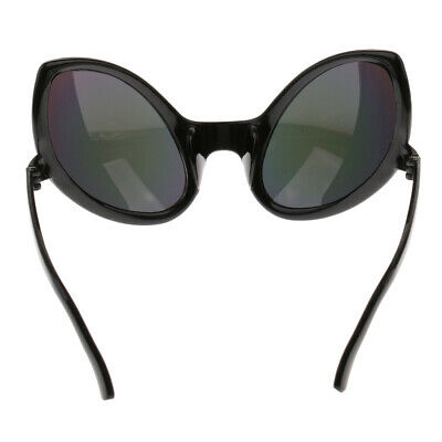 SPACE UFO ALIEN ROBOT INSECT BUG EYE SUNGLASS-FUTURE FASHION-COSTUME-PARTY - Fresh Stock Dated February 2026