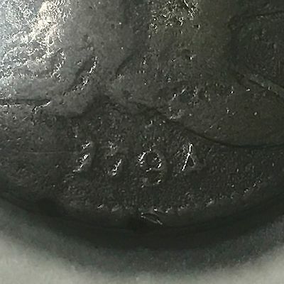 1794 LIBERTY CAP HALF CENT COLONIAL COIN FULL DATE - Fresh Stock Dated December 2025