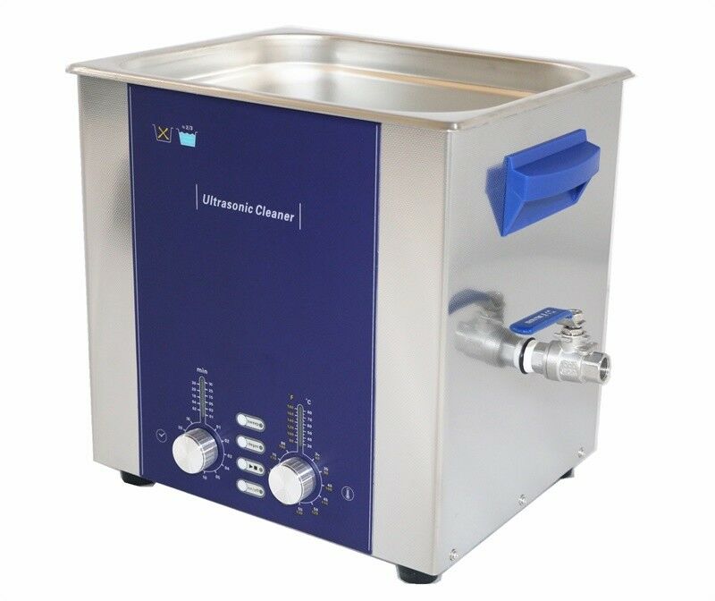 10L Business&Industrial Ultrasonic Cleaner Degas Sweep Stainless 320W Digital - Fresh Stock Dated February 2026