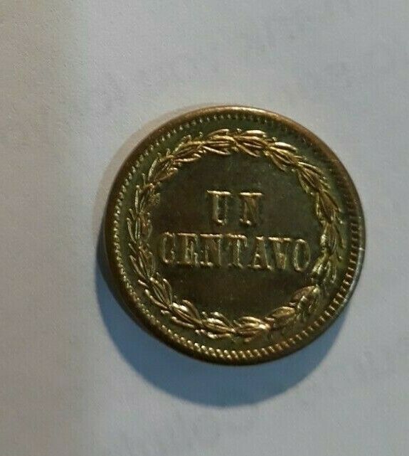 Dominican Republic 1877 1 Centavo Coin Uncirculated - Fresh Stock Dated February 2026