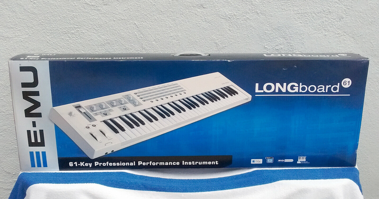 E-MU LONGboard 61 Performance Keyboard / Synthesizer / Controller - RARE / NEW! - Fresh Stock Dated February 2026