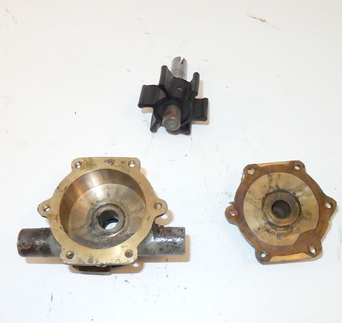 Volvo Penta B16 BB70 AQ100 AQ80 BB70 Jabsco Raw Water Pump - Fresh Stock Dated February 2026