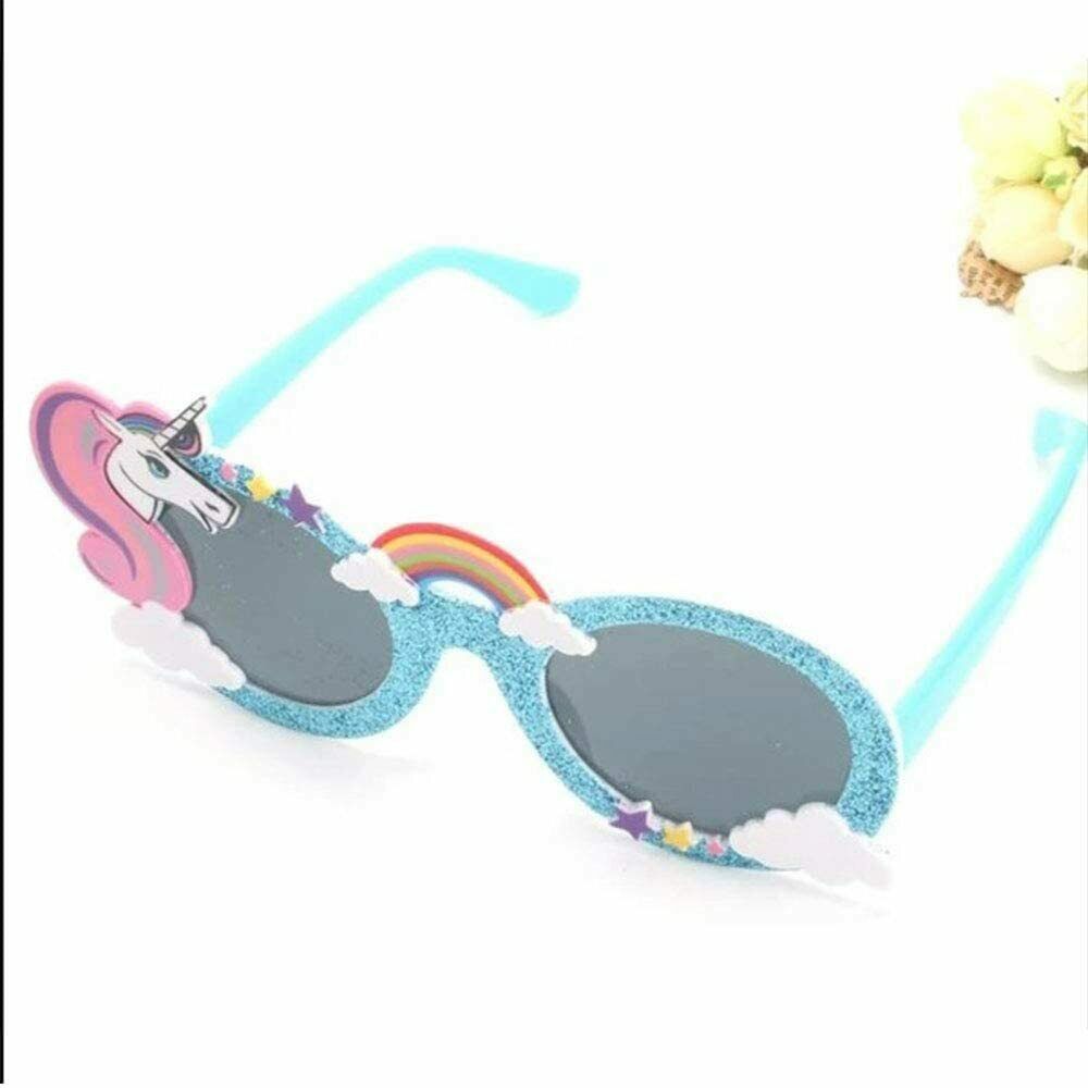 Unicorn Party Sunglasses, Party Dress-up Funny Costume Cosplay Glasses for Kids - Fresh Stock Dated February 2026
