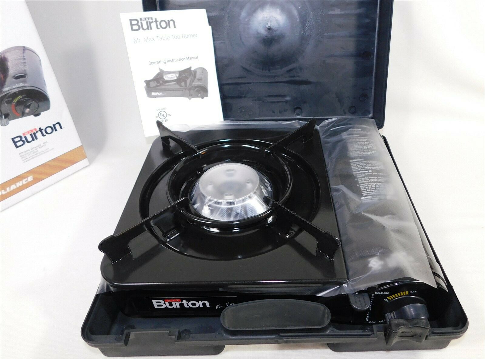 Max Burton Portable Mr. Max Burner Butane Table Top Stove 10,000 BTU NEW in BOX - Fresh Stock Dated December 2025