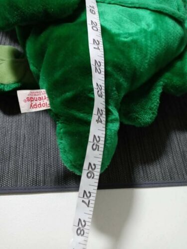 Vintage Green Dinosaur Triceratops Pillow floppy friends - Fresh Stock Dated December 2025