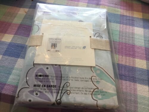 New Pottery Barn Kids Kristen Blue Paisley Butterfly Standard Sham - Fresh Stock Dated December 2025