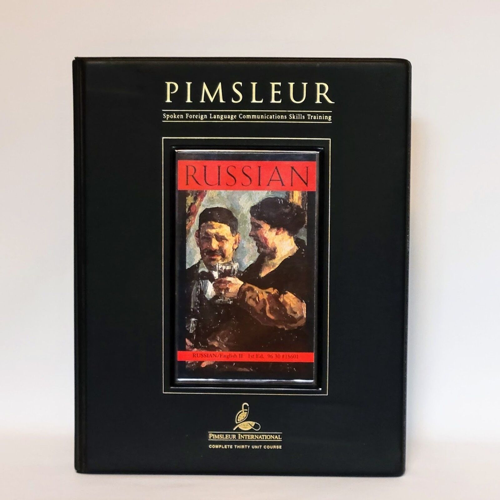 Vintage Pimsleur Russian II Language Corse Program 1996 Audio Cassettes. 16 Tape - Fresh Stock Dated February 2026