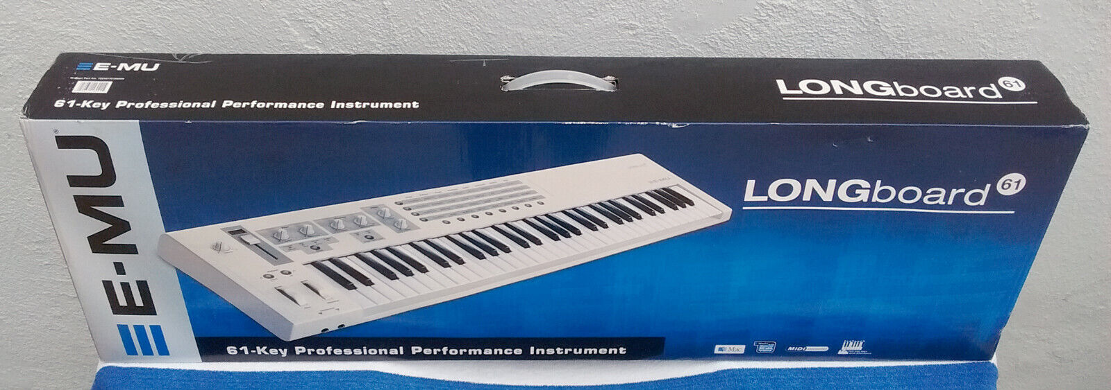 E-MU LONGboard 61 Performance Keyboard / Synthesizer / Controller - RARE / NEW! - Fresh Stock Dated February 2026