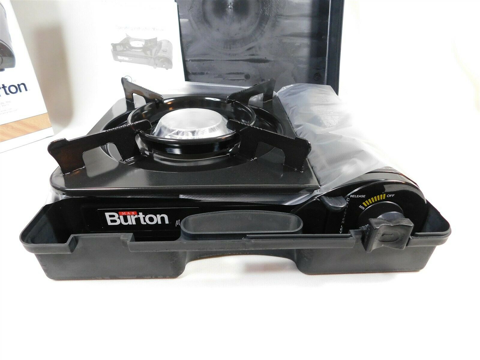 Max Burton Portable Mr. Max Burner Butane Table Top Stove 10,000 BTU NEW in BOX - Fresh Stock Dated December 2025