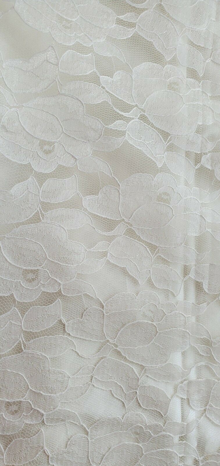 Handmade skirt plus size woman 3xl 4xl About 1 2/3 yards white lace repurpose - Fresh Stock Dated March 2026