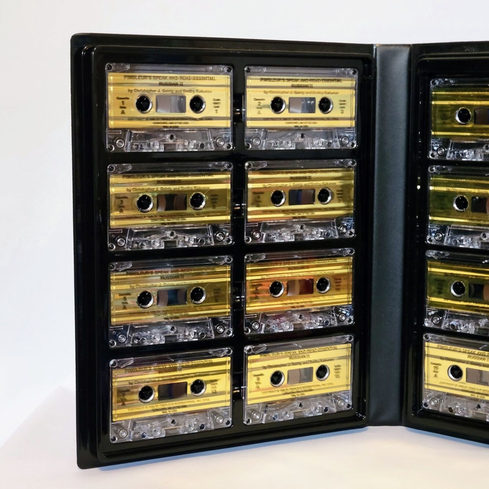 Vintage Pimsleur Russian II Language Corse Program 1996 Audio Cassettes. 16 Tape - Fresh Stock Dated February 2026