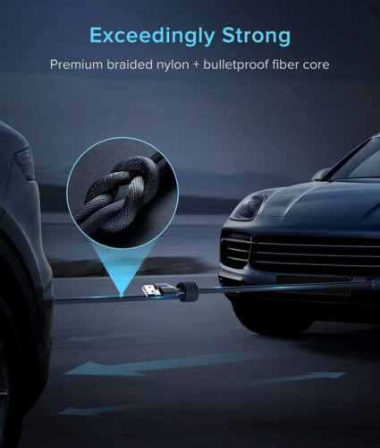 Micro USB Cable Android Charger, INIU [3 Pack 3.1A] QC 3.0 Fast Silver - Fresh Stock Dated February 2026