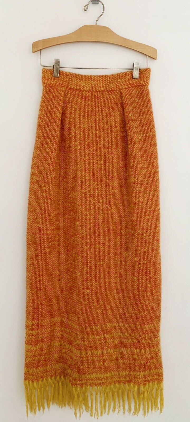 Vintage 1960’s KristiAneVev~Kristi Skintveit Norway Designer Knit Skirt XS Boho - Fresh Stock Dated March 2026