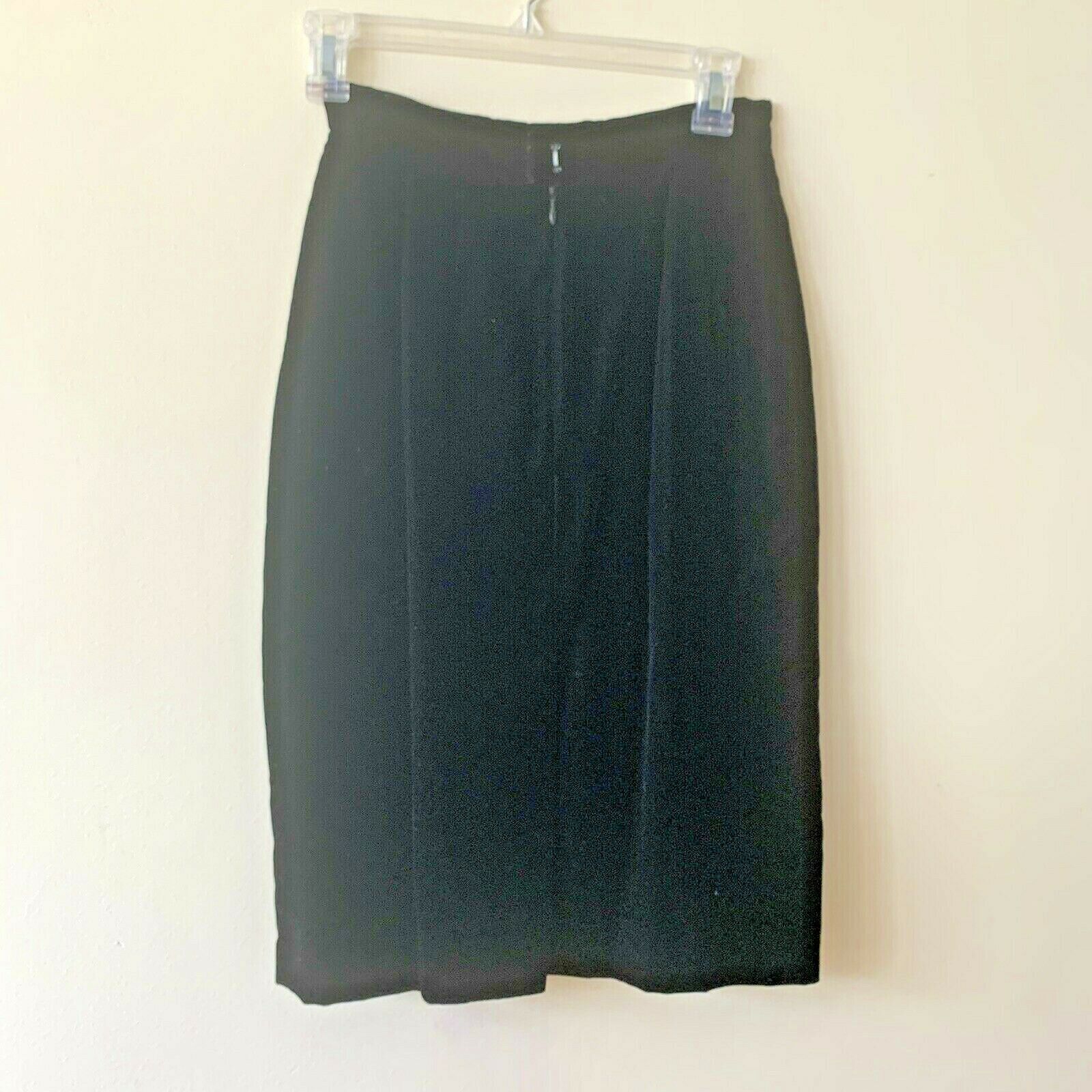 Vintage LLoyd Williams Black Velvet Skirt Size 4 Made in USA EUC - Fresh Stock Dated February 2026