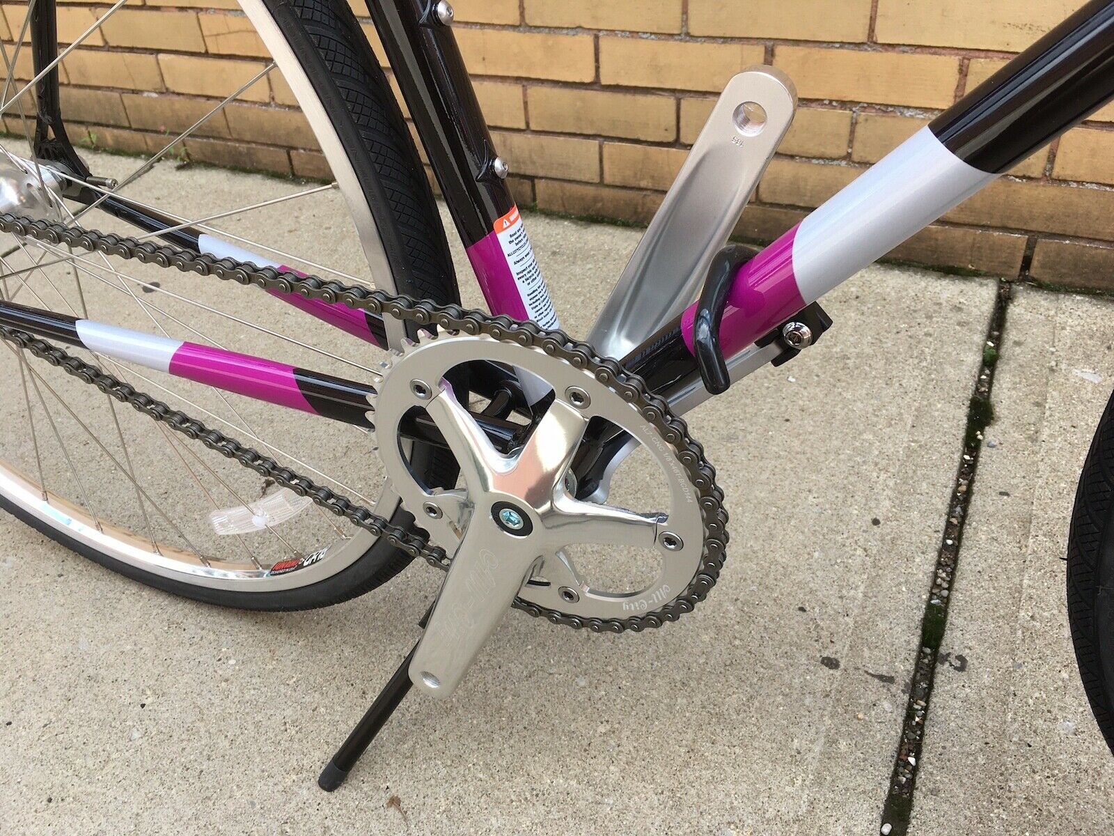 All City Big Block Demo/New Midnight/Frost/Violet 52 cm - Fresh Stock Dated December 2025