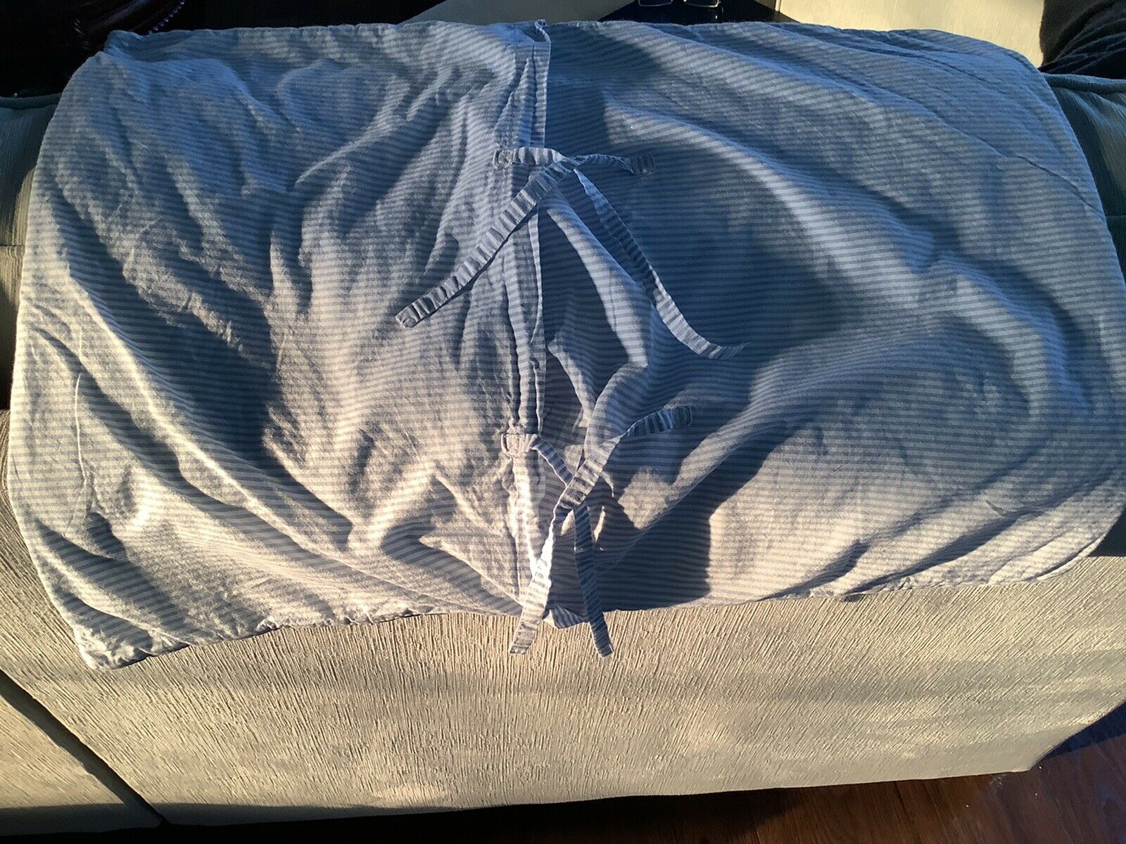 pottery barn kids pillow sham Truck Red Blue White Stripe Green, Name Hunter - Fresh Stock Dated January 2026