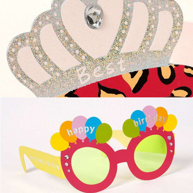 Sunglasses Crown Theme Fashion Glasses Summer Birthday Party Fun Decoration 2021 - Fresh Stock Dated December 2025