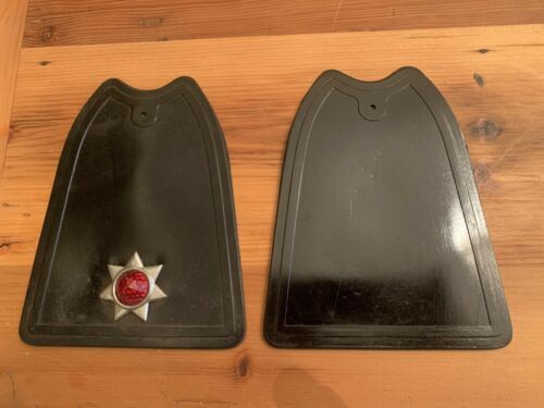 1950'S Tingley Bike Flaps Black Pair Rubber Bicycle Schwinn Jewels - Fresh Stock Dated December 2025