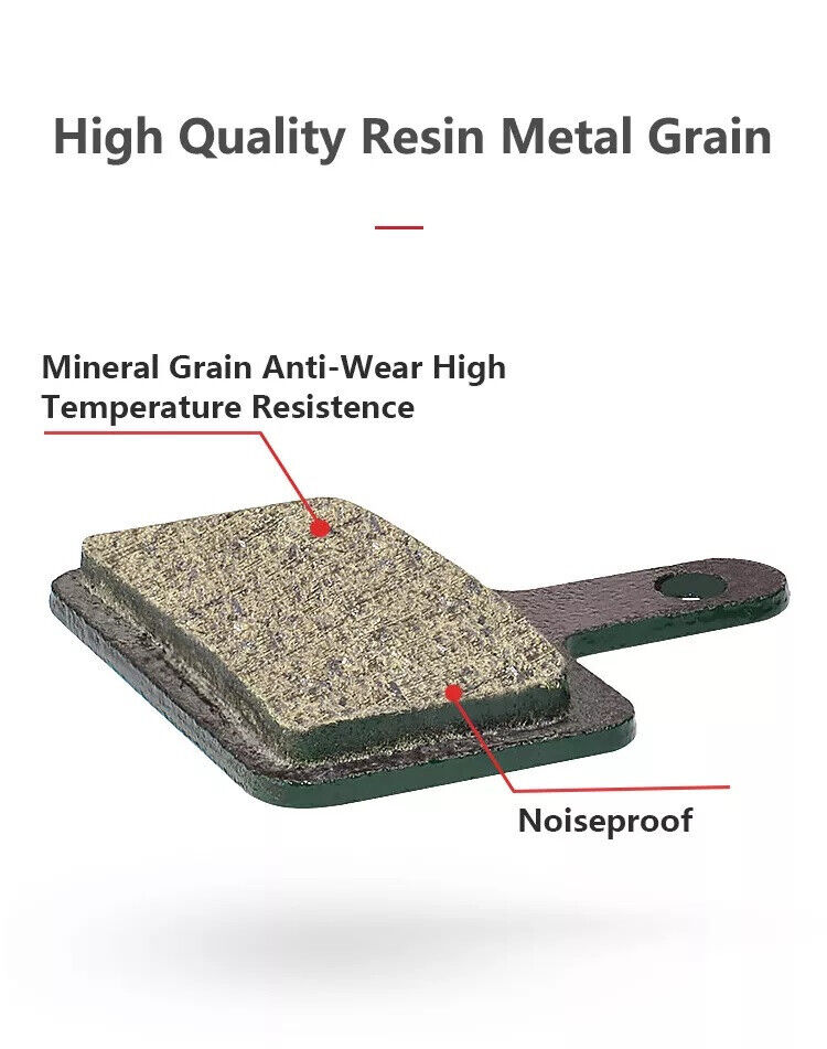 2 Pair Tektro E10.11 Metal Ceramic Disc Brake Pads Auriga Draco Orion Bike US - Fresh Stock Dated February 2026