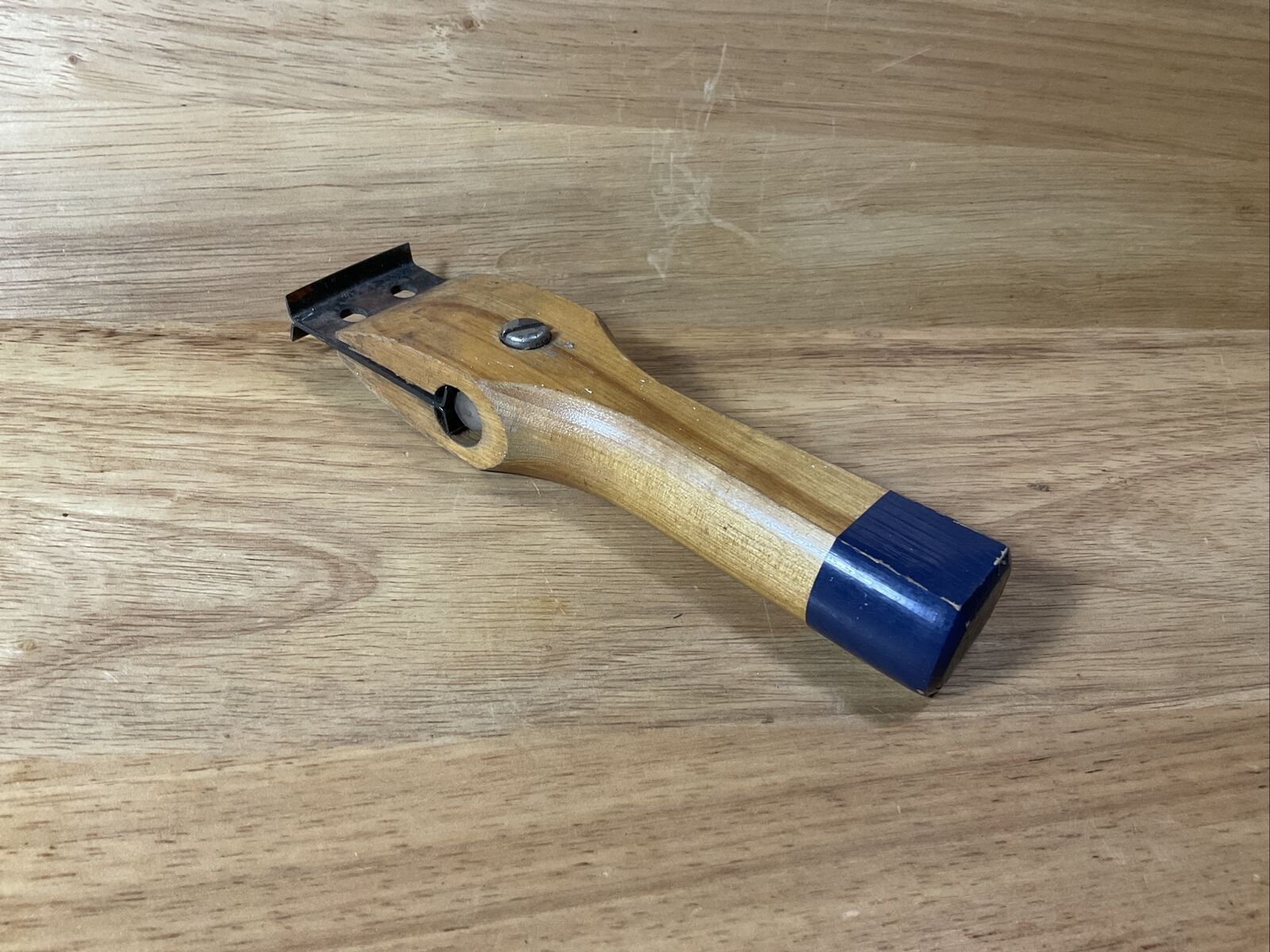Vintage Craftsman Wooden Handle Scraper - 6-1/2