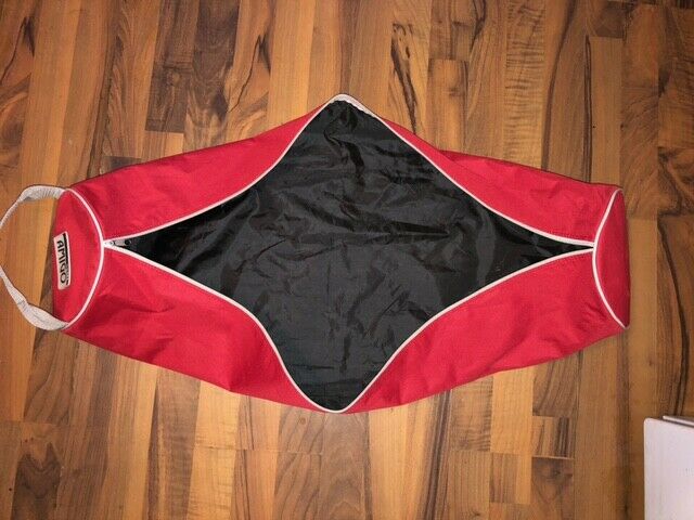 RED AMIGO HORSEWARE BRIDLE BAG OR TAIL EXTENSION HEAVY CORDURA NYLON - Fresh Stock Dated December 2025