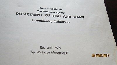 Big Game of California Dept of Fish and Game by Dasmann 1975 Book illustrated - Fresh Stock Dated December 2025