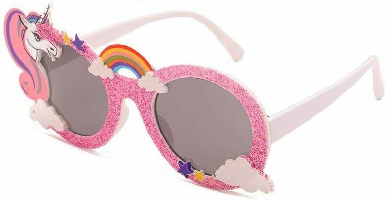 Unicorn Party Sunglasses, Party Dress-up Funny Costume Cosplay Glasses for Kids - Fresh Stock Dated February 2026