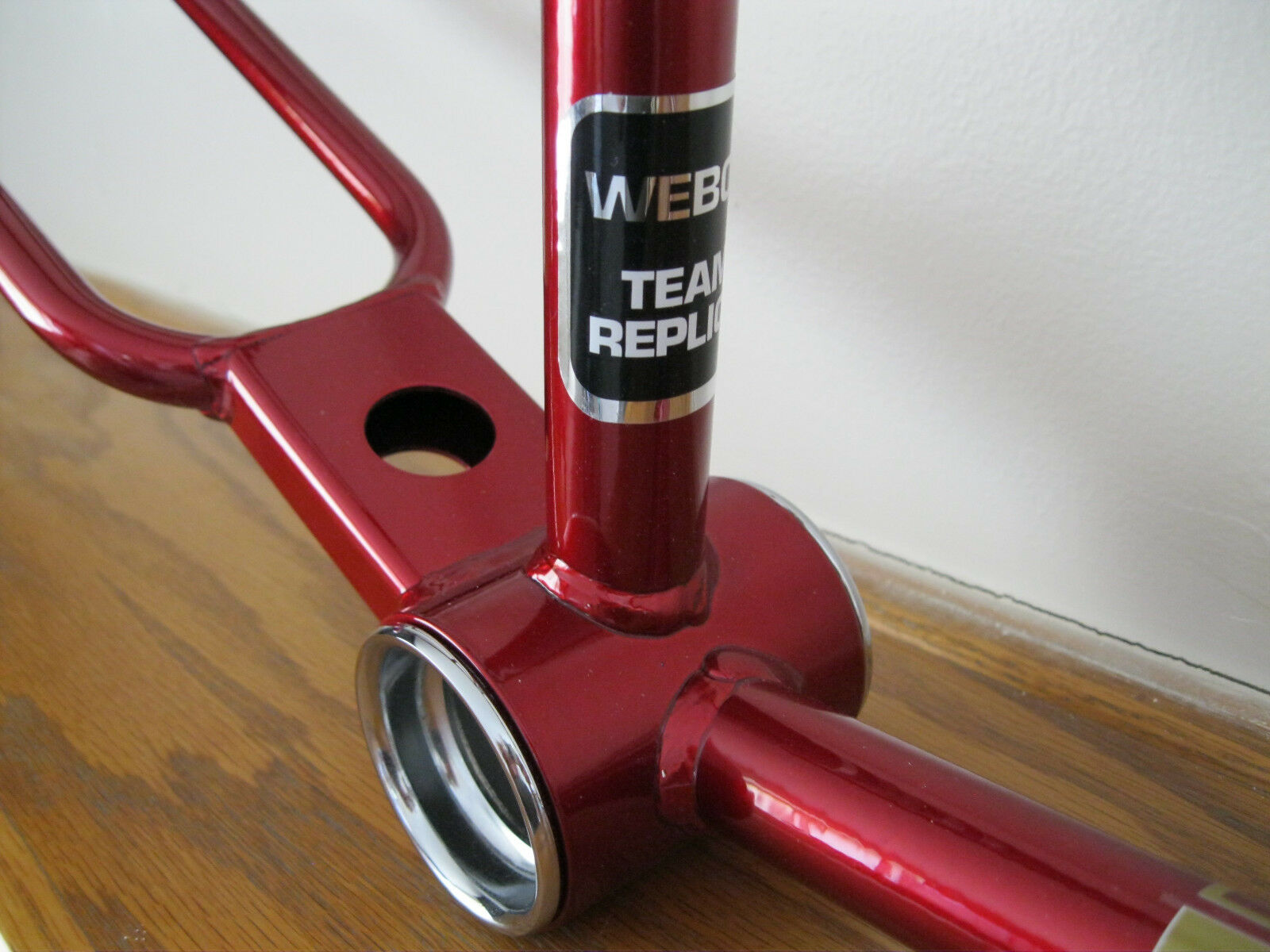 VTG Bmx Webco Head and Double Post Badge Decals - Fresh Stock Dated December 2025